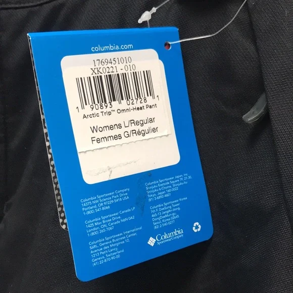 Columbia Womens Arctic Trip Snow Omni Heat Waterproof Pants - Picture 4 of 6